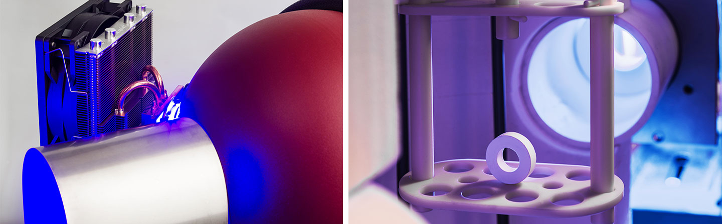 TOM_O2: High-temperature measuring device for ceramic and glass testing
