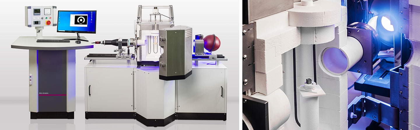TOM_O2: High-temperature measuring device for ceramic and glass testing